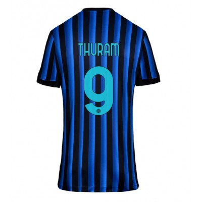 Inter Milan Marcus Thuram #9 Heimtrikot Frauen 2025-26 Kurzarm Inter Milan Marcus Thuram #9 Heimtrikot Frauen 2025-26 Kurzarm